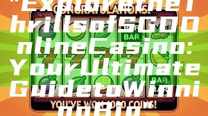 "Explore the Thrills of SGD Online Casino: Your Ultimate Guide to Winning Big"